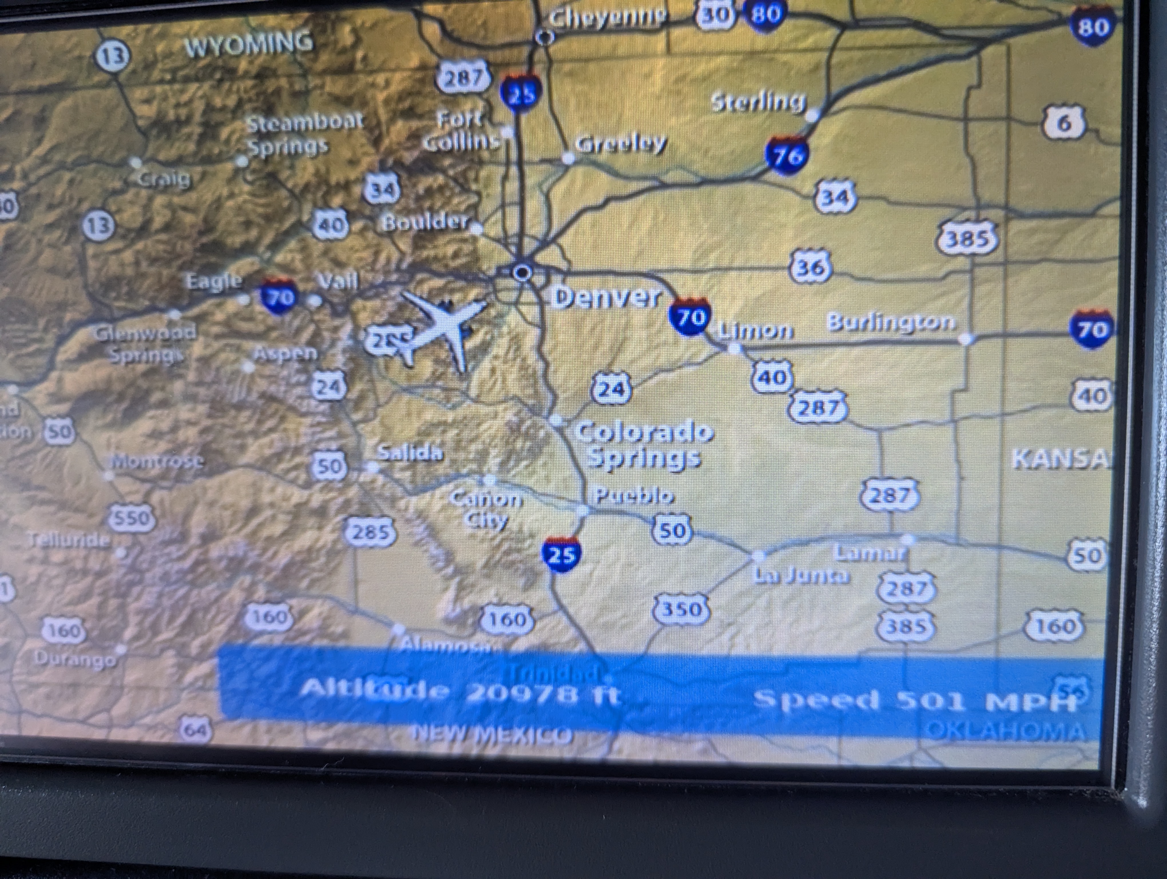 United Airlines Flight Map